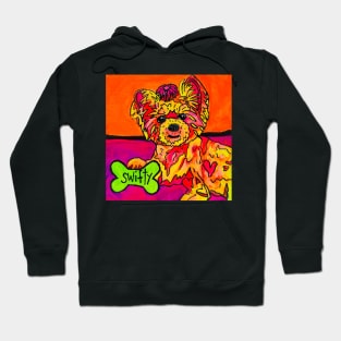 Stylin' Swifty Valentine Yorkie Hoodie